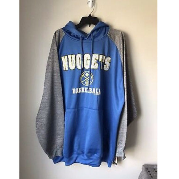 Majestic Other - NWT Majestic NBA Denver Nuggets Hooded Sweatshirt Majestic Other - NWT Majestic NBA Denver Nuggets Hooded Sweatshirt